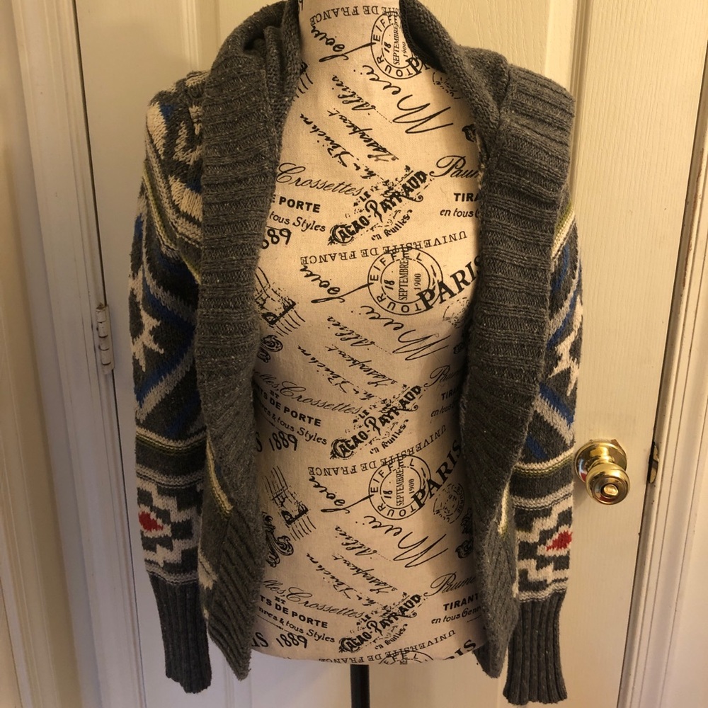 Abercrombie sweater.